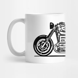 R18 Custome Bike Sketch Art Mug